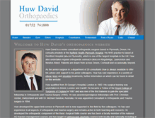 Tablet Screenshot of huw-david.com